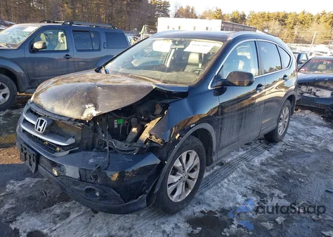 2013 Honda Cr-V Ex-L from USA, damaged, VIN 2HKRM4H70DH661959